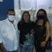 Prefeita Cordélia chega ao complexo Itamar Seixas, antigo “Itamarzão”, para homenagear as atletas femininas.