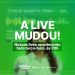 “Live com Cordélia” deixa de ser às quintas-feiras e passa a ser às terças-feiras
