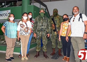 Porto Seguro recebe fuzileiros da Marinha do Brasil