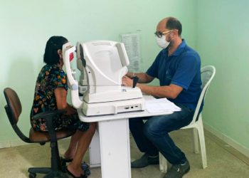 Prefeitura de Eunápolis realiza mutirão de oftalmologia para 80 pacientes na UBS Lourdes Seixas