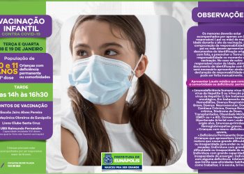 Prefeitura de Eunápolis inicia vacinação infantil contra Covid-19 para crianças com deficiências ou comorbidades