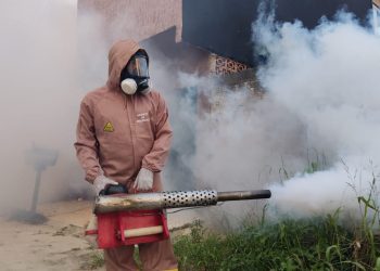 O fumacê está passando nos bairros e distritos da terra mãe do Brasil
