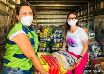 Prefeitura de Eunápolis realiza ação social com doação de cestas básicas e outros serviços no Alecrim II