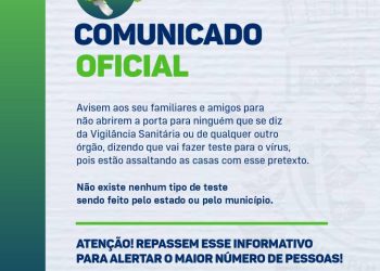 Prefeitura de Eunápolis adota medida preventiva quanto a golpe de testes de Covid-19