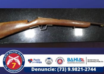APREENSÃO DE ARMA DE FOGO