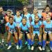 A praça da Liberdade, também está sediando o campeonato feminino de futebol.