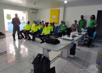 Agentes de trânsito recebem treinamento de primeiros socorros em Eunápolis