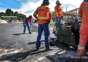 Mais asfalto! Mais infraestrutura urbana!