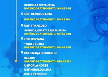 Confira os horários de vacinação