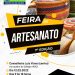 Eunápolis: Feira de Artesanato tem exposição de produtos e setor gourmet neste sábado