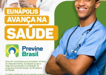 Previne Brasil: Eunápolis ocupa segundo lugar na região em avaliação da saúde pública