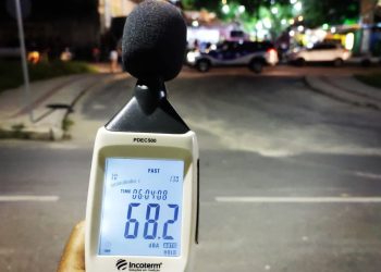 Patrulha sonora atende várias denúncias de abusos do som alto no fim de semana