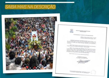Prefeito Jânio Natal sanciona lei Nº1740/22 que declara a festa de N.S. d’Ajuda, Patrimônio Imaterial de Porto Seguro.