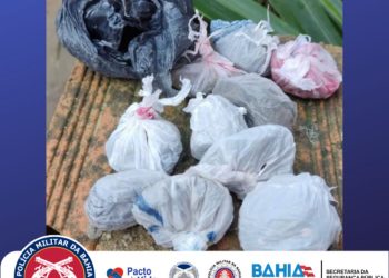 *POLICIAIS DA 7ª CIPM PRENDEM HOMEM POR TRÁFICO DE DROGAS EM EUNÁPOLIS *