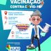 PREPARA O BRAÇO 💪🏽 EM NOVA CARAÍVA TEM 1ª, 2ª E 3ª DOSE DA VACINA CONTRA A COVID-19 E PARA A CRIANÇADA DE 5 A 11 ANOS TAMBÉM!