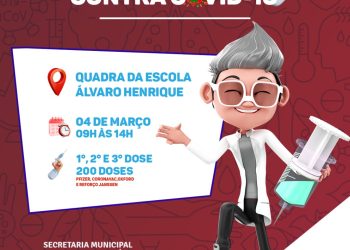 AINDA NÃO TOMOU A VACINA CONTRA A COVID-19?