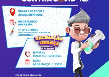 PREPARA O BRAÇO 💪🏽 NO BAIANÃO TEM 1ª, 2ª E 3ª DOSE DA VACINA CONTRA A COVID-19 E PARA A CRIANÇADA DE 5 A 11 ANOS TAMBÉM!
