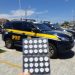 Após ultrapassagem proibida, PRF prende motorista de Golf transportando 122 comprimidos de “rebite”