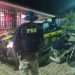 PRF apreende moto com placa clonada na BR-242