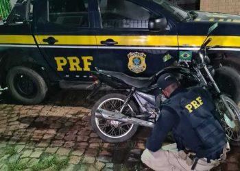 PRF prende condutor transitando com motocicleta adulterada em Barreiras (BA)