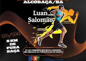 Luan Salomão, corre a maratona de Alcobaça, são 10 km de pura raça.