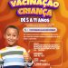 CHEGOU A HORA DE VACINAR A CRIANÇADA NA FAIXA ETÁRIA DE 5 A 11 ANOS CONTRA A COVID-19     NO CENTRO.