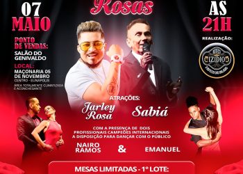 Dia 07 de maio na Loja Maçônica 5 de novembro tem seresta…e da boa