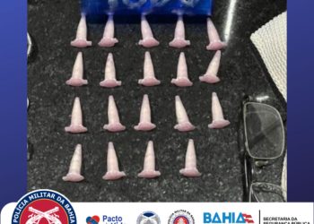 POLICIAIS DA 7ª CIPM PRENDEM HOMEM POR TRÁFICO DE DROGAS
