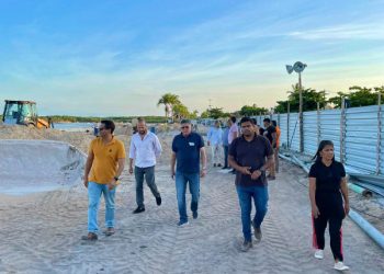 Obras de drenagem avançam na Passarela do Descobrimento