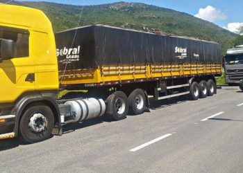 Caminhoneiro é preso pela PRF com quase 200 comprimidos de rebite escondidos na cabine