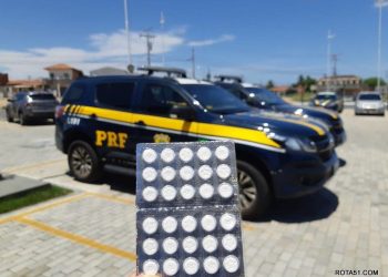 Motorista é flagrado no oeste da Bahia transportando comprimidos de “rebite” e cocaína