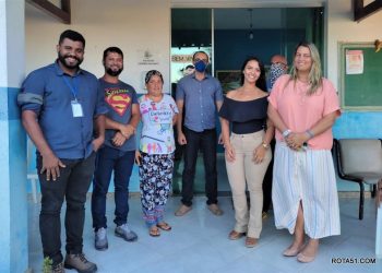 Eunápolis: nova secretária Cátia Sampaio faz vistoria nas unidades da Assistência Social