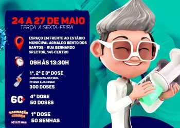 PREPARA O BRAÇO 💪🏽 QUE TEM A 1ª, 2ª, 3ª, 4ª DOSE 60 + E PARA CRIANÇAS NA FAIXA ETÁRIA DE 5 A 11 ANOS DA VACINA CONTRA A COVID-19