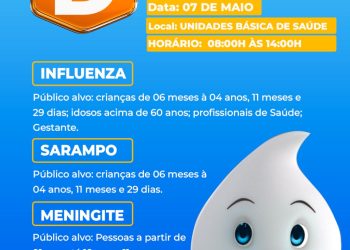 Prefeitura de Porto Seguro realiza dia D de vacinação contra Influenza, Sarampo e Meningite neste sábado