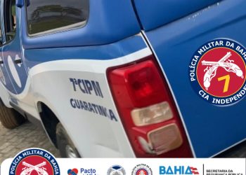 7ª CIPM-EUNÁPOLIS prende homem em flagrante após tentativa de homicídio