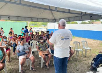 Agrovila recebe comitiva da Assistência Social Mais Perto de Você