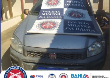 POLICIAIS DA 7ª CIPM recuperam veículo roubado em Itabela
