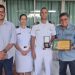 Porto Seguro se despede do Comandante da Capitania dos Portos Bruno de Faria com a Medalha 22 de Abril