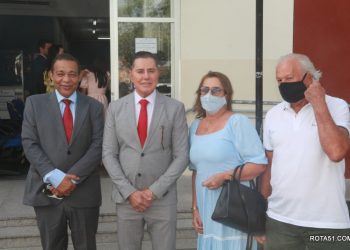 O Poder Judiciário eunapolitano recebe no fórum, o Desembargador Dr. José Rotondano.