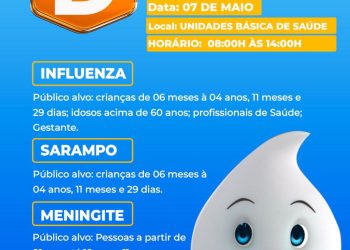Prefeitura de Porto Seguro realiza dia D de vacinação contra Influenza, Sarampo e Meningite neste sábado