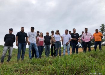 Prefeita dá ordem de serviço para implantação de lateral de segurança em ponte do Rio do Peixe