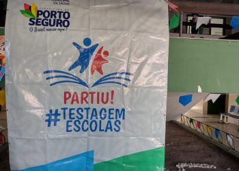 Testes nas escolas de Porto Seguro: nenhum caso de Covid é registrado