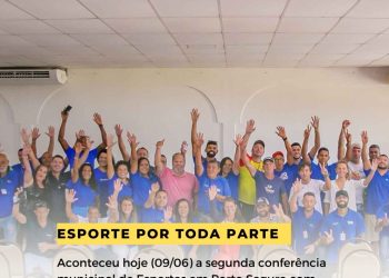 II Conferência Municipal de Esportes abraça a comunidade esportiva e compartilha resultados e projetos para o restante do ano.