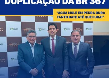 PREFEITO DE PORTO SEGURO CONTINUA NA LUTA PELA DUPLICAÇÃO DA BR 367