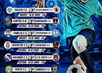 Mais um final de semana com show de bola pela Copa Guaiamum 2022