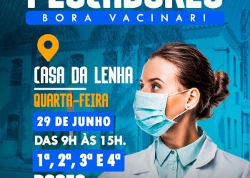 Pescador, vamos vacinar?