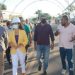 Prefeita Cordélia, visita as instalações do Pedrão e depois viaja para a capital do estado.