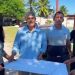 Prefeito de Cabrália visita obre junto com a engenheira do Conder
