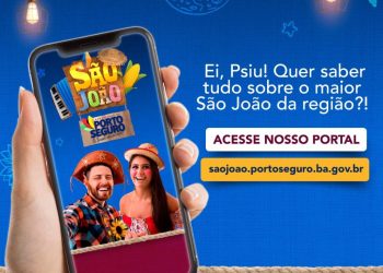 Acessem o portal do São João de Porto  Seguro.