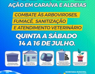 GRANDE AÇÃO EM CARAÍVA E ALDEIAS